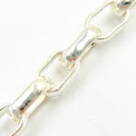 Load image into Gallery viewer, 921SS. Sterling Silver Smooth Oval Link Chain

