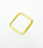 Load image into Gallery viewer, Gold Plated 925 Sterling Silver Square Shape 20x20mm. SS1
