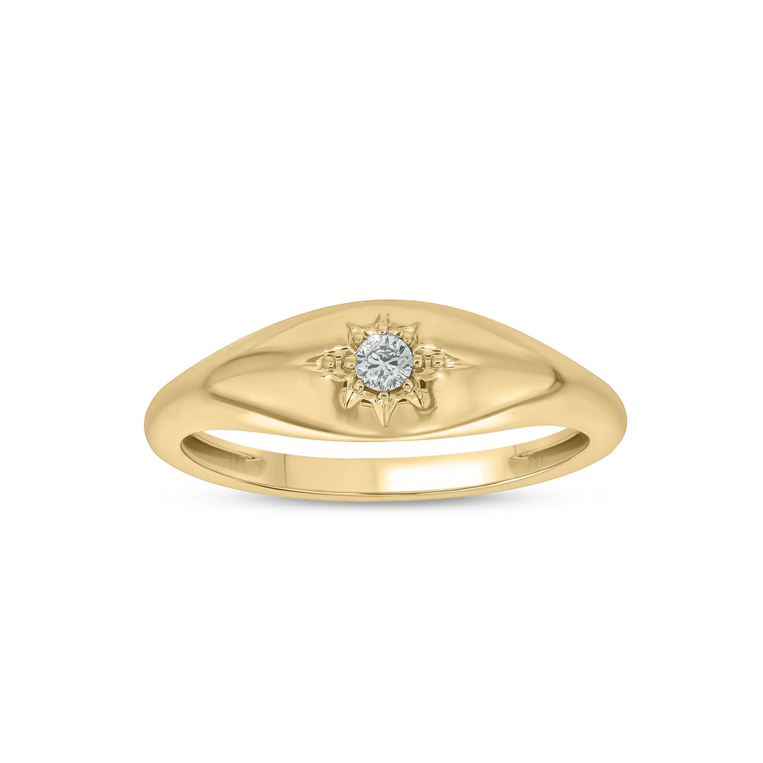 RFA17994. 14k Solid Gold Diamond Ring