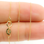 Load image into Gallery viewer, 14K Solid Gold Cable Chain