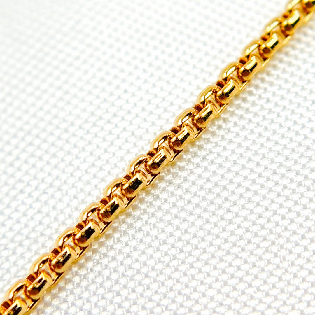 774GF. 14K Gold-Filled Box Chain