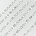 Load image into Gallery viewer, 925 Sterling Silver Diamond Cut Mariner Link Chain. X40SS
