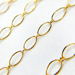 Load image into Gallery viewer, 790GF. Gold-Filled Smooth Oval Long and Short Link Chain
