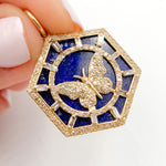 Load image into Gallery viewer, Buy Now  14K Gold Butterfly Pendant