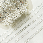 Load image into Gallery viewer, Z60SS. Sterling Silver Flat Curb Link Chain
