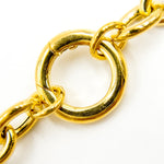 Load image into Gallery viewer, 150HVI2644169. 14K Solid Gold Cable Hollow Link Chain