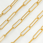 Load image into Gallery viewer, 4701GF. Gold Filled Paperclip Link Chain
