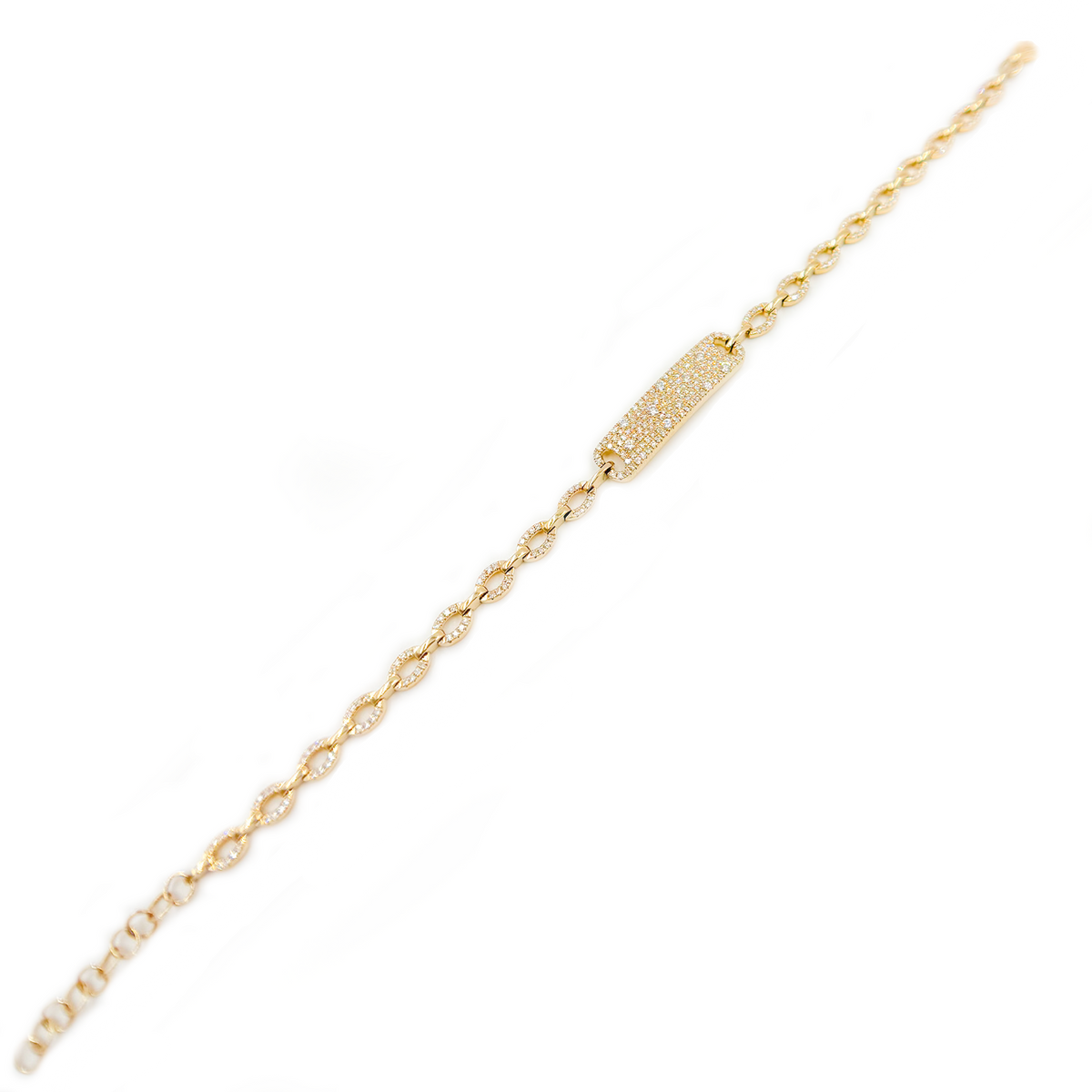 Yellow Gold Diamond Fancy Bracelet