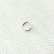 MFT060DE3.5. 3.5MM 22Gauge White Sterling Silver Open Jump Ring