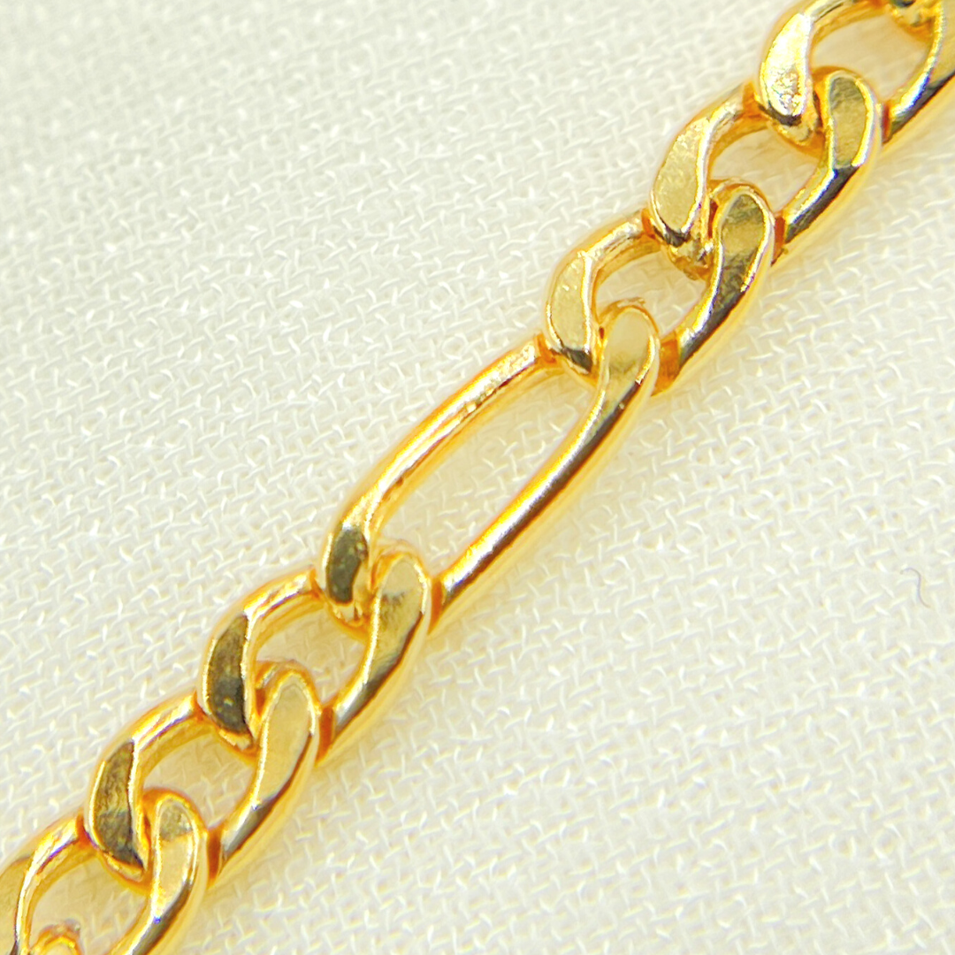 3831CHRGF. 14K Gold Filled Figaro Link Chain