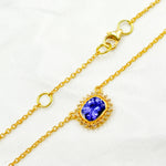 Load image into Gallery viewer, 14K Solid Gold Diamond and Gemstone Necklace. GDP587
