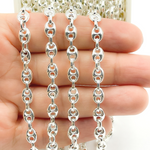 Load image into Gallery viewer, 925 Sterling Silver Marina Chain. V37SS
