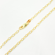 14K Solid Gold Cable Chain
