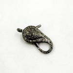 Load image into Gallery viewer, DC1005. Diamond Sterling Silver Trigger Clasp
