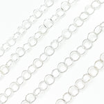 Load image into Gallery viewer, 886SS. Sterling Silver Smooth Round Link Chain
