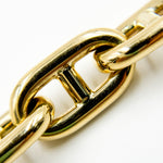 Load image into Gallery viewer, TRE006. 14K Yellow Gold Hollow Marina Chain – Bold, Thick Links