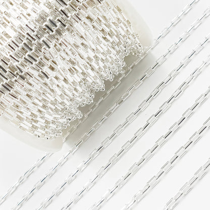 Silver Box Link Chain