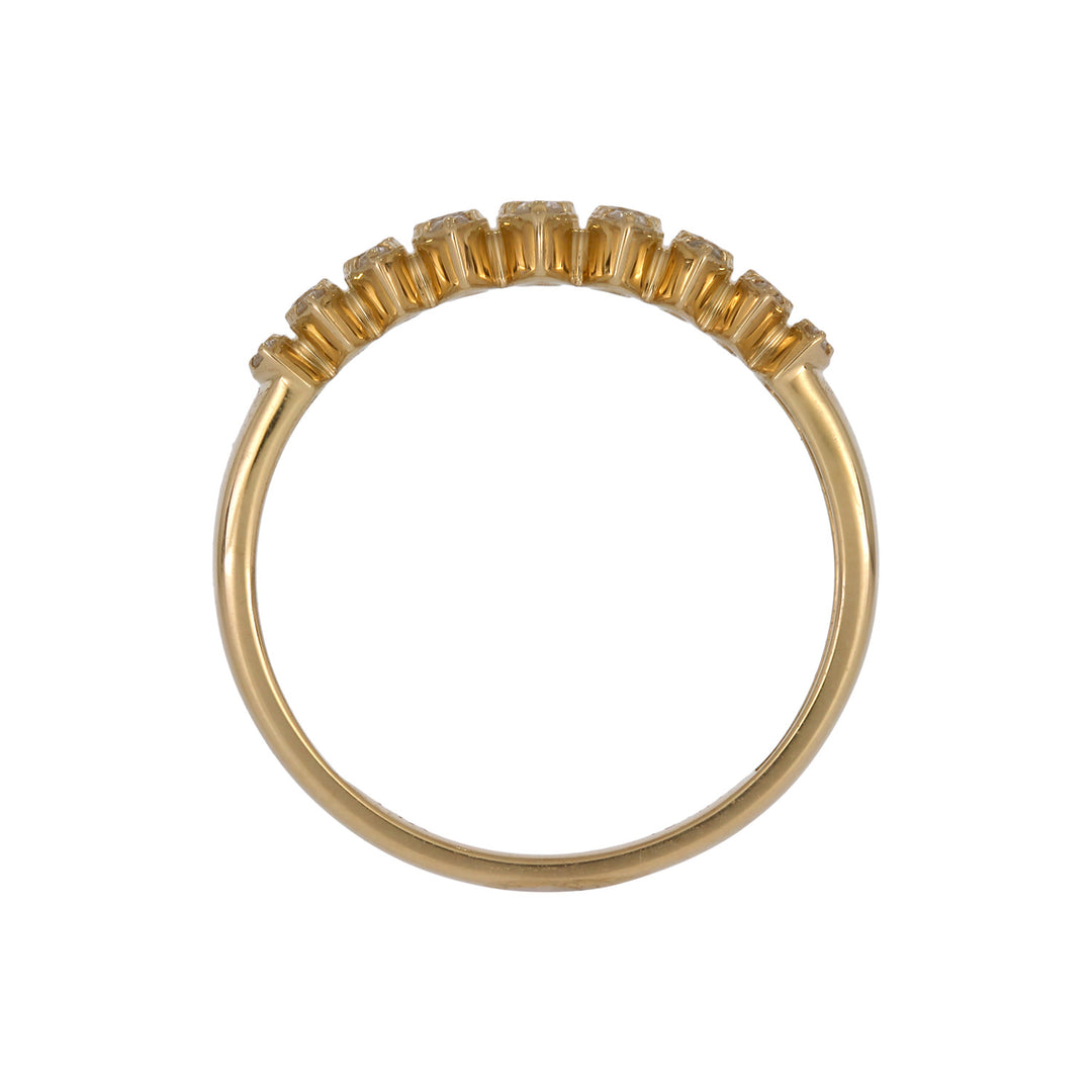 RFF19694. 14K Solid Gold Diamond Ring