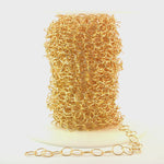 Load and play video in Gallery viewer, 886GF. 14K Gold Filled Round Link Chain