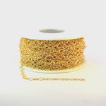 Load and play video in Gallery viewer, V278GF. 14K Gold Filled Clover and Oval Link Chain