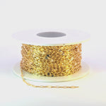 Load and play video in Gallery viewer, V241GF. 14K Gold-Filled Smooth Paperclip and Diamond Cut Marina Link Chain