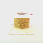 Load and play video in Gallery viewer, 822GF. 14K Gold Filled Cable Chain