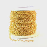 Load and play video in Gallery viewer, V214GF. Gold Filled Heart Link Chain