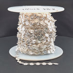 Load and play video in Gallery viewer, X34SS.  Sterling Silver Diamond Cut Circle Link Chain