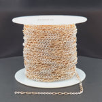 Load and play video in Gallery viewer, 2453CTT. Gold Filled and Sterling Silver Long and Short Link Chain