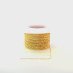 Load and play video in Gallery viewer, 1120CGF. 14K Gold Filled Curb Link Chain