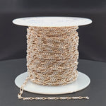 Load and play video in Gallery viewer, XM/2531CTT. 14k Gold Filled and Sterling Silver 1 Long and 3 Short Link Chain