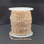 Load and play video in Gallery viewer, XM/3106XETT. 14k Gold Filled Smooth Paperclip Link Chain