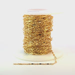 Load and play video in Gallery viewer, 568GF. 14K Gold Filled Dapped Bar Chain