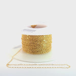 Load and play video in Gallery viewer, 822FGF. 14K Gold Filled Flat Cable Link Chain