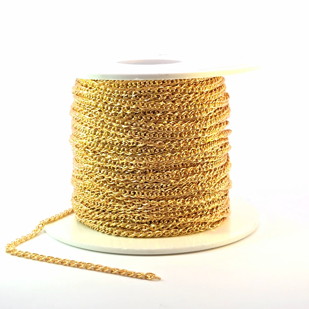 V284GF. 14k Gold Filled Double Curb Chain