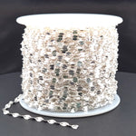 Load image into Gallery viewer, Z96SS. Sterling Silver Flat Marina Link Chain