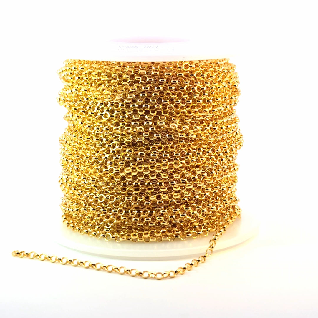977GF. 14K Gold Filled Rolo Chain