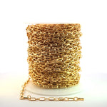 Load image into Gallery viewer, 591GF. 14K Gold Filled Round and Large Link Chain.