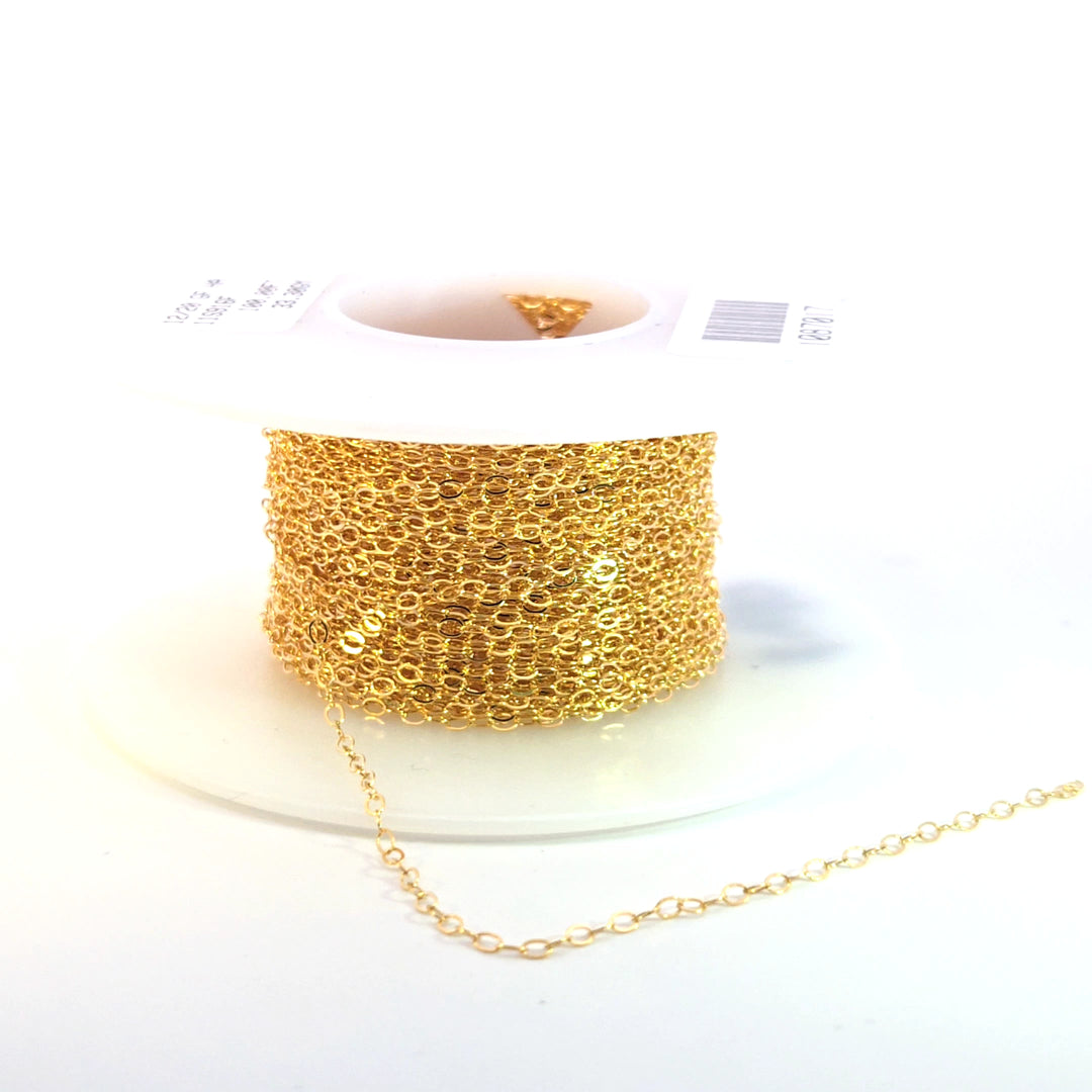 916FGF. 14K Gold Filled Cable Chain