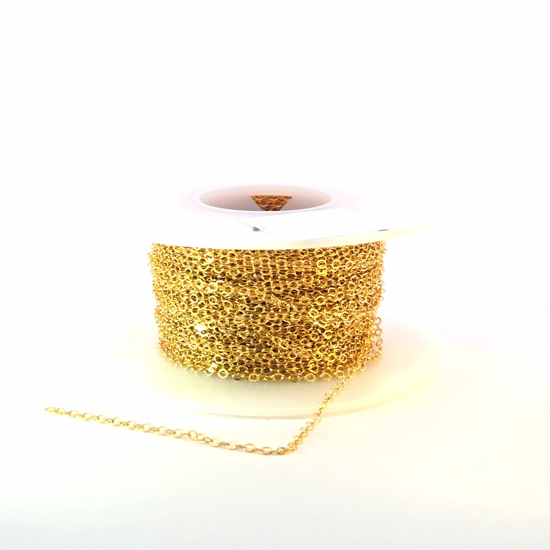 1318FGF. 14K Gold Filled Circle Link Chain
