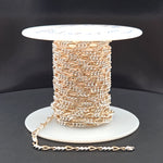 Load image into Gallery viewer, XM3331CTT. Gold Filled and Sterling Silver Long and Short Curb Link Chain