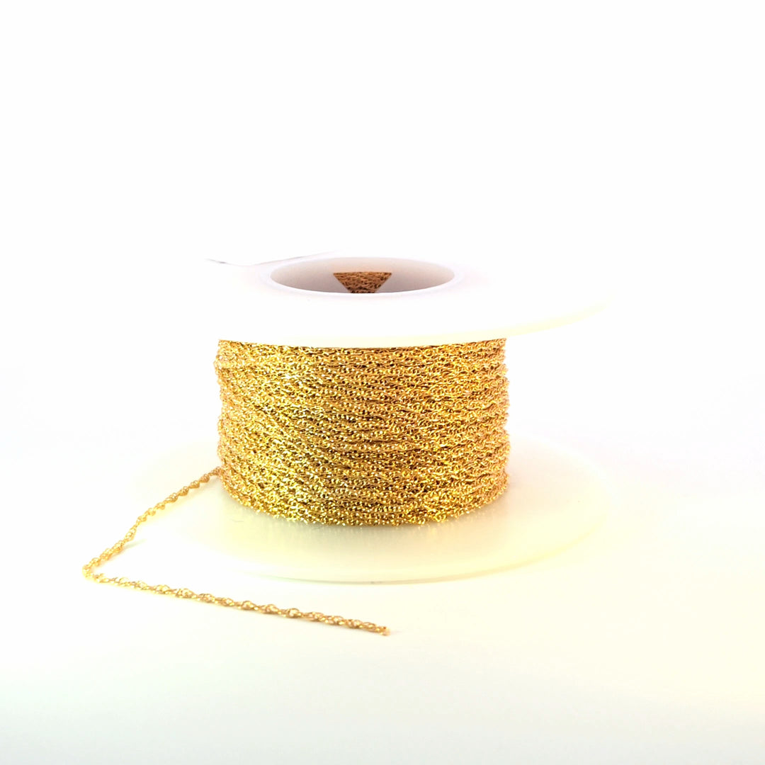 09RGF. 14K Gold Filled Rope Chain