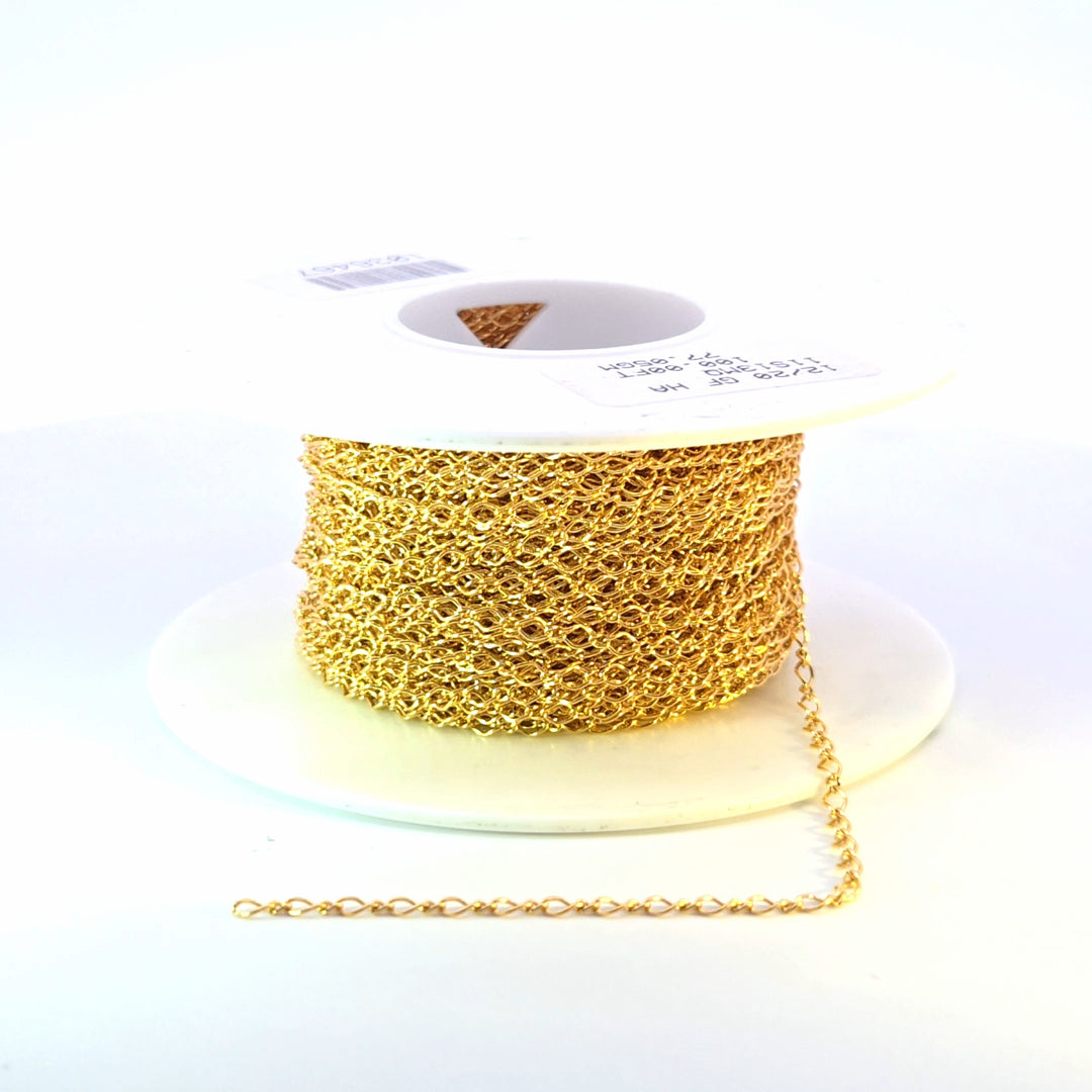 13MQGF. 14K Gold Filled Twisted Cable Chain