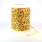 Load image into Gallery viewer, 1128GF. 14K Gold Filled Hammered Oval Chain Link