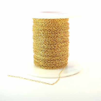 1120GF. 14k Gold-Filled Smooth Cable Chain