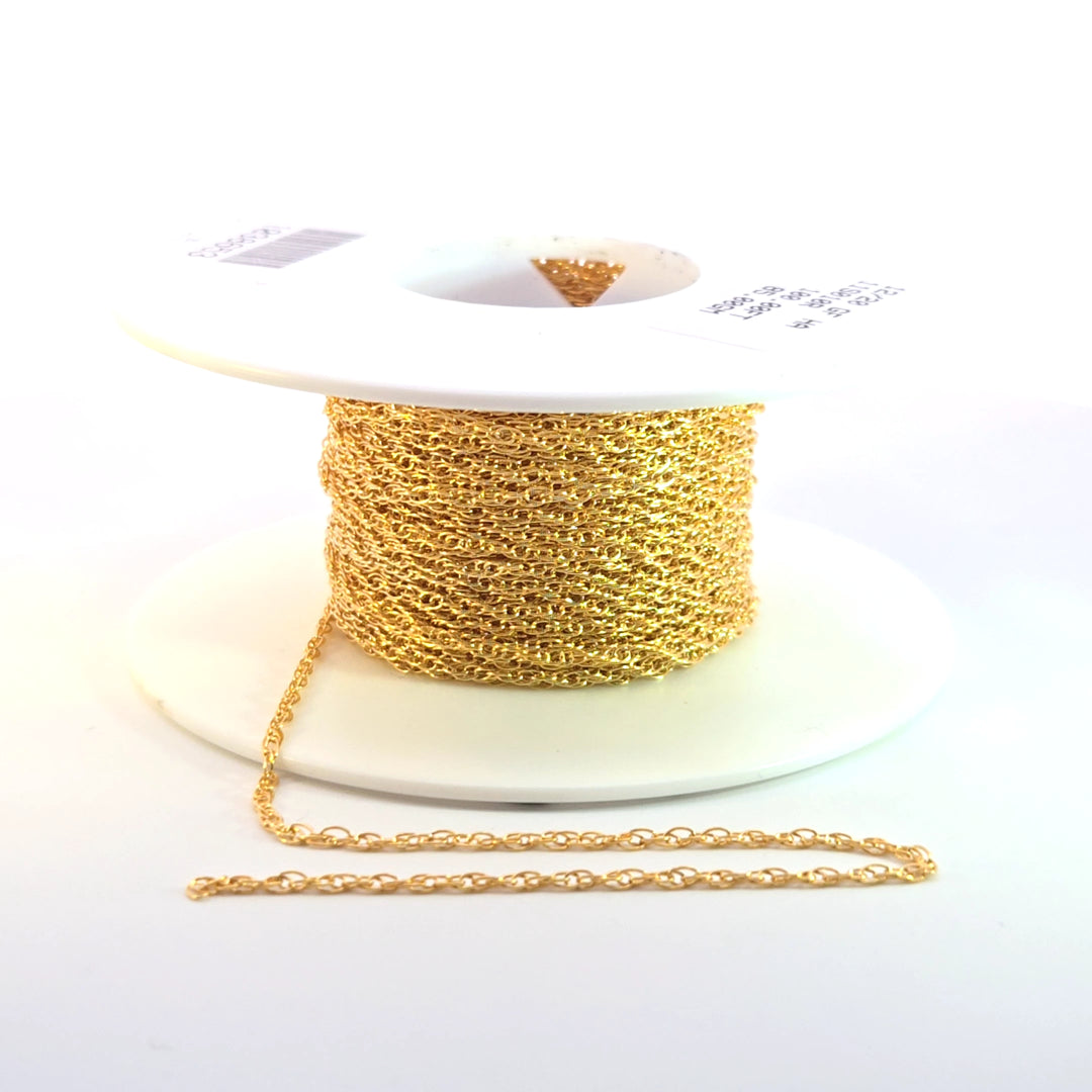 010RGF. 14K Gold Filled Rope Chain