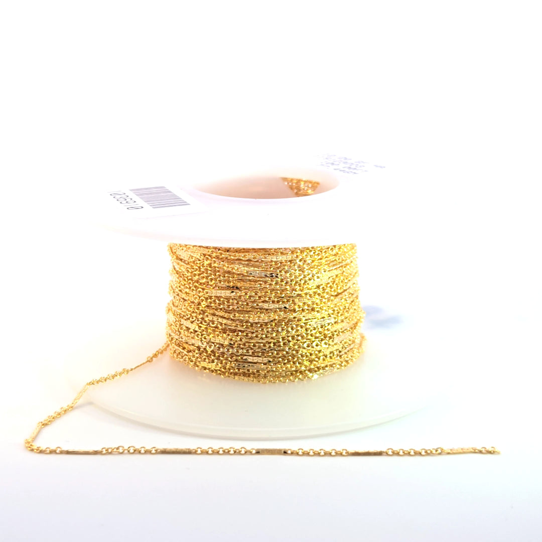1232D3GF. 14K Gold Filled Bar Chain
