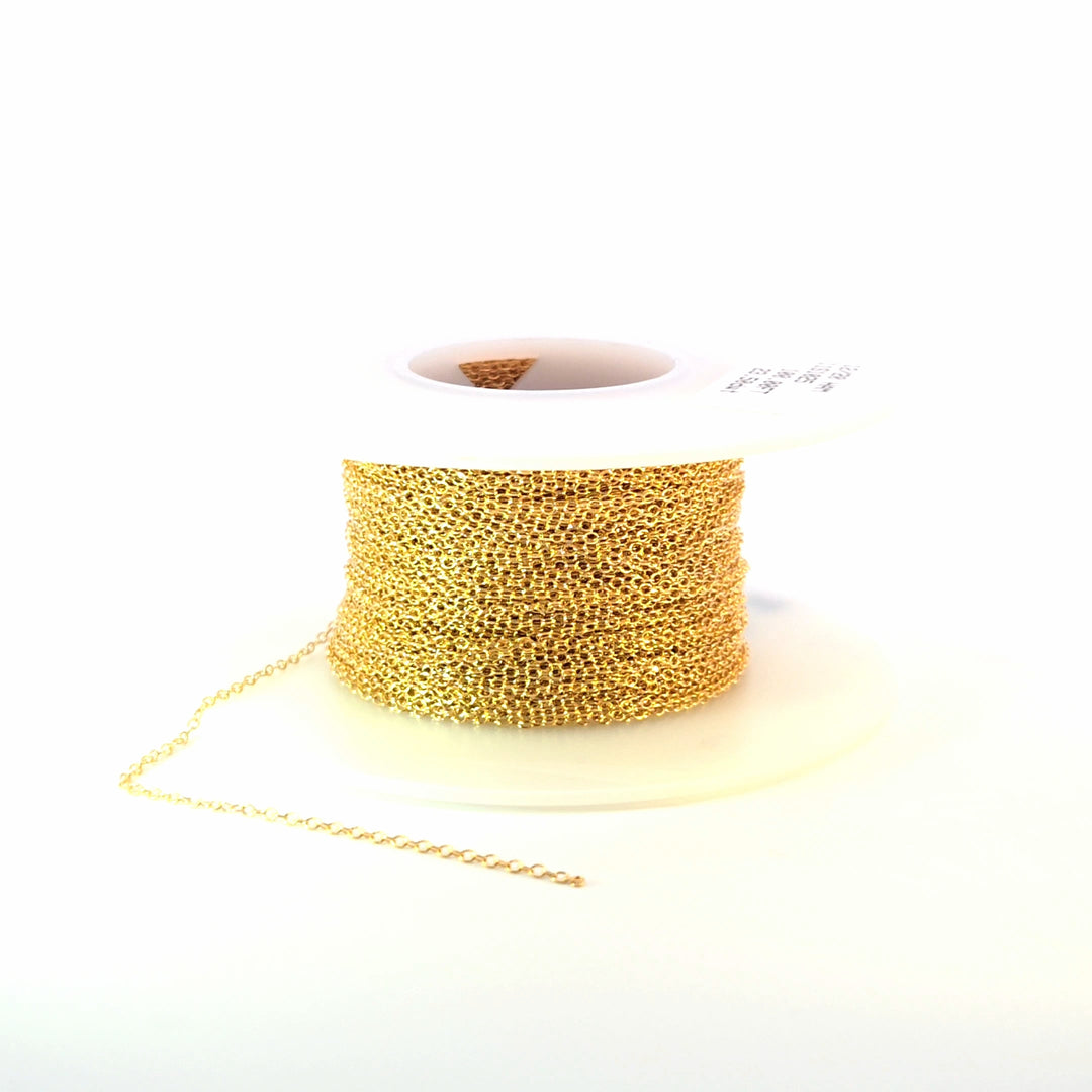 1025GF. 14K Gold-Filled Cable Chain