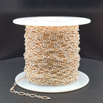 Load image into Gallery viewer, XM/1023. Two Tone Oval and Round Links Chain