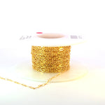 Load image into Gallery viewer, 143FGF. 14k Gold Filled Flat Long and Short Link Chain.
